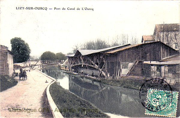 LIZY-SUR-OURCQ - Port du Canal de l'Ourcq